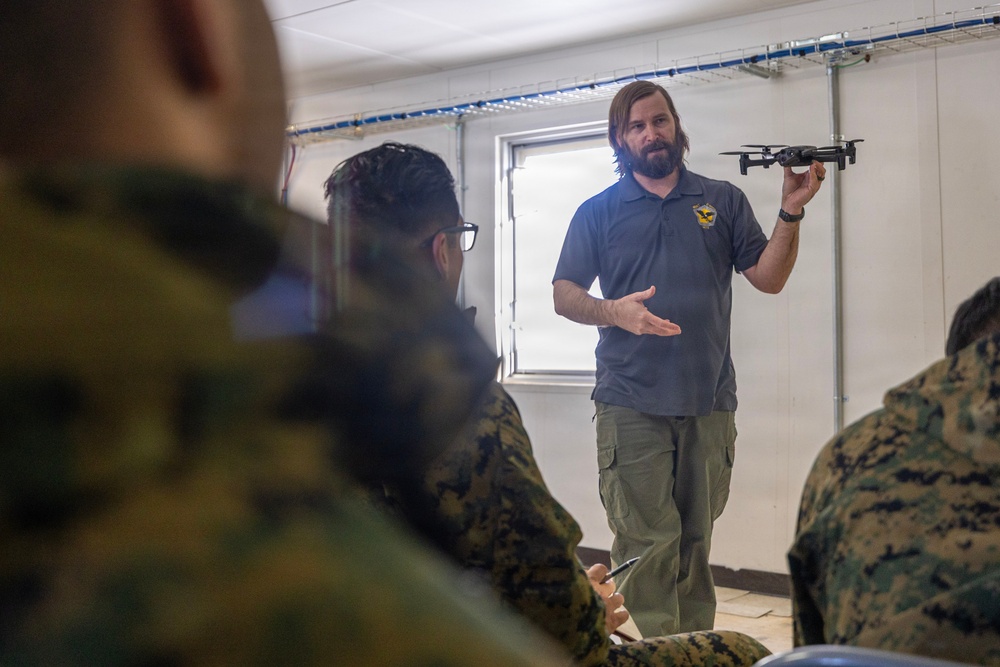 US Marines take a c-UAS familiarization course for ARCTIC EDGE 2026