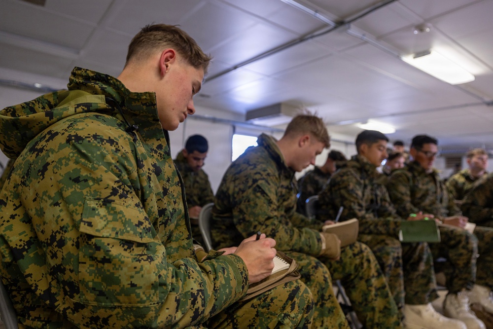 US Marines take a c-UAS familiarization course for ARCTIC EDGE 2026