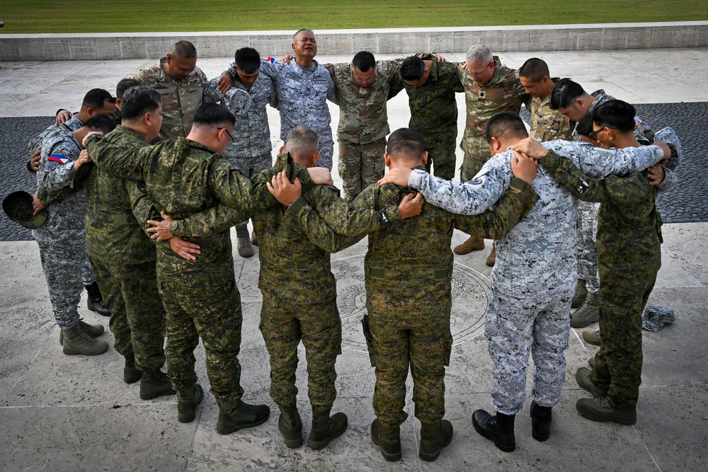 From Remembrance to Readiness: Chaplains Strengthen Ties at Manila Memorial