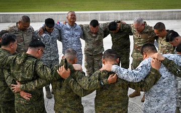 Hawaii and Guam Army National Guard Chaplains Pay Tribute at Manila American Cemetery, Concludes Subject Matter Expert Exchange with Philippine Counterparts