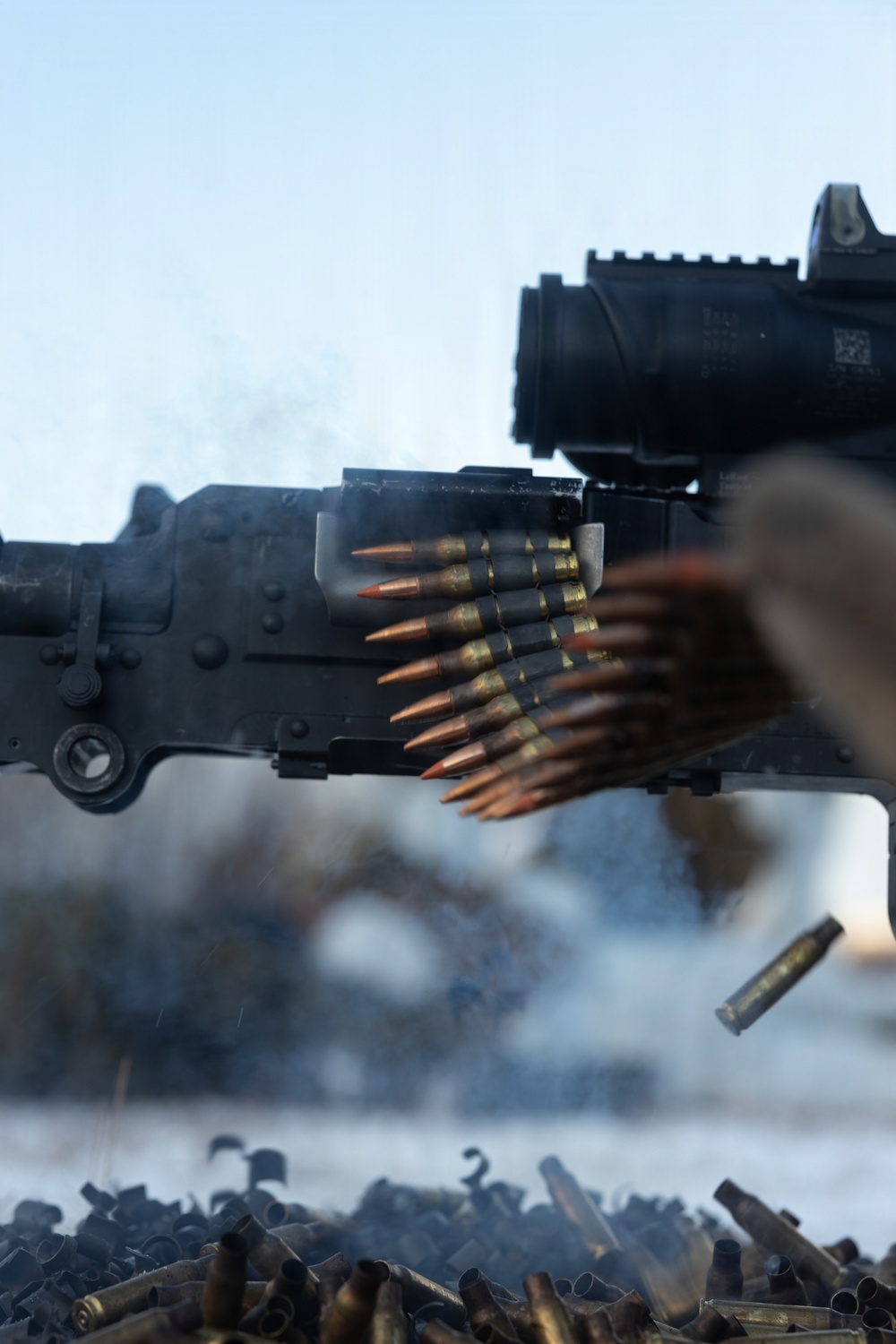 CORE26 | U.S. Marines and Sailors Hone Arctic Combat Skills with Live-Fire Machine Gun Range