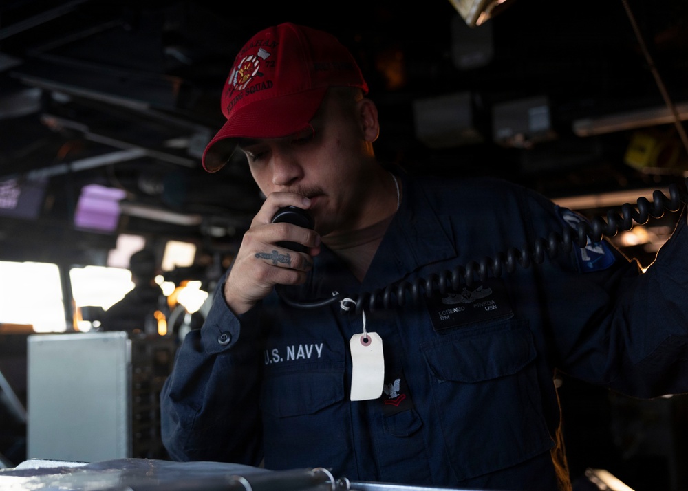 USS Mahan Supports Operation Epic Fury