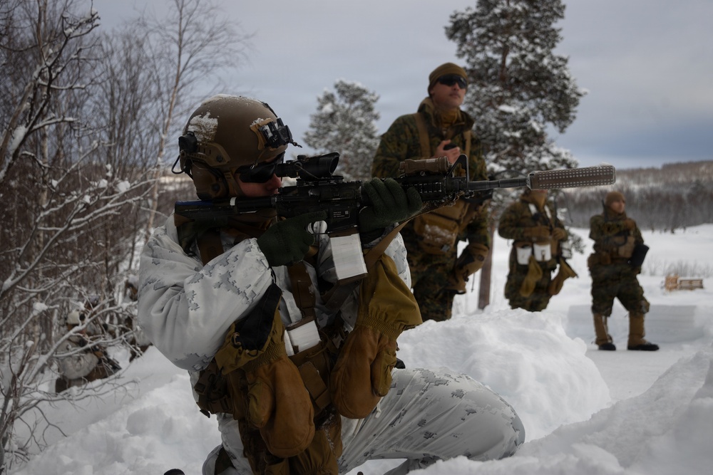 CORE26 | U.S. Marines conduct Live-Fire and Maneuver Squad Attacks during Arctic Exercise