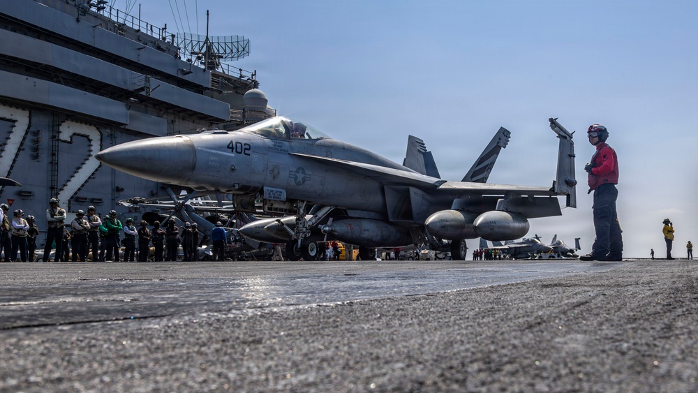 USS Abraham Lincoln supports Operation Epic Fury
