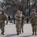 Mississippi National Guard Soldiers patrol at the Lincoln Memorial