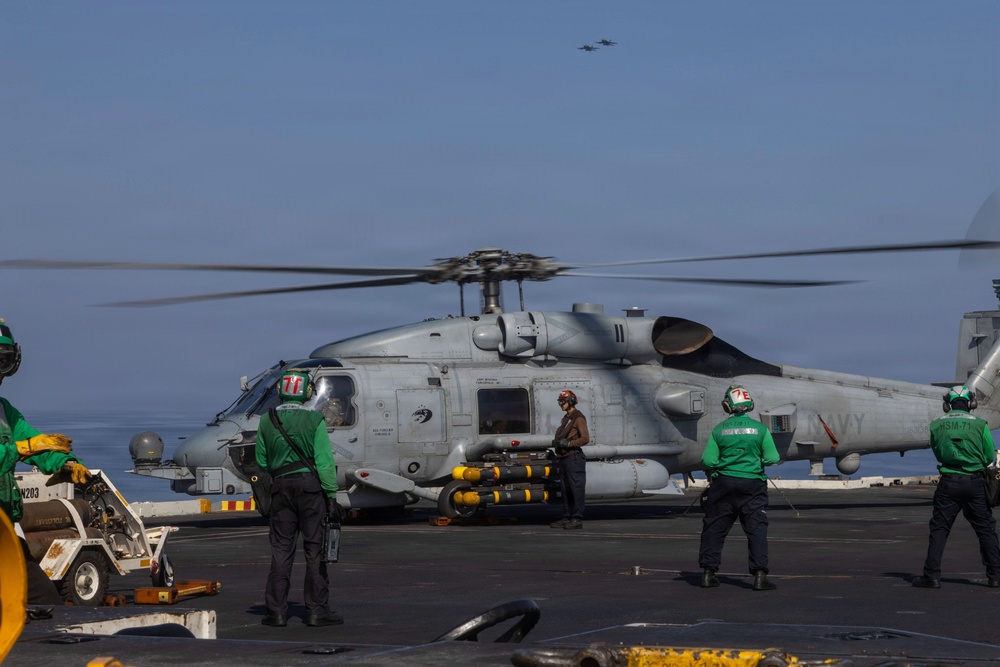 USS Abraham Lincoln Conducts Operations in Support of Operation Epic Fury