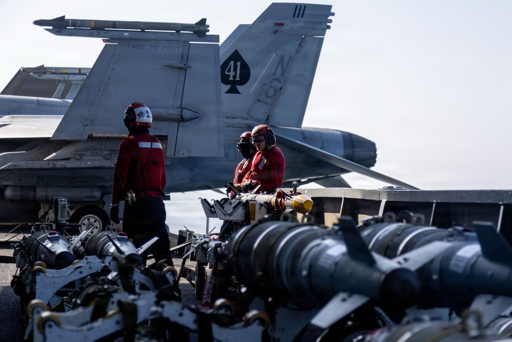 USS Abraham Lincoln Conducts Operations in Support of Operation Epic Fury