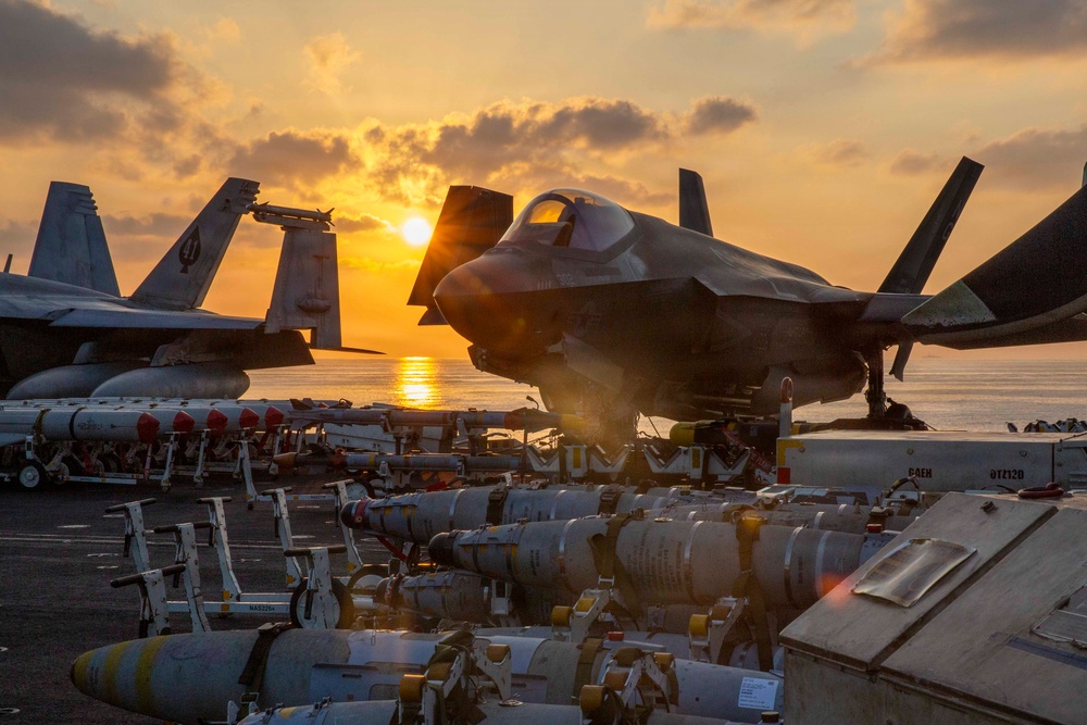 USS Abraham Lincoln Conducts Operations in Support of Operation Epic Fury