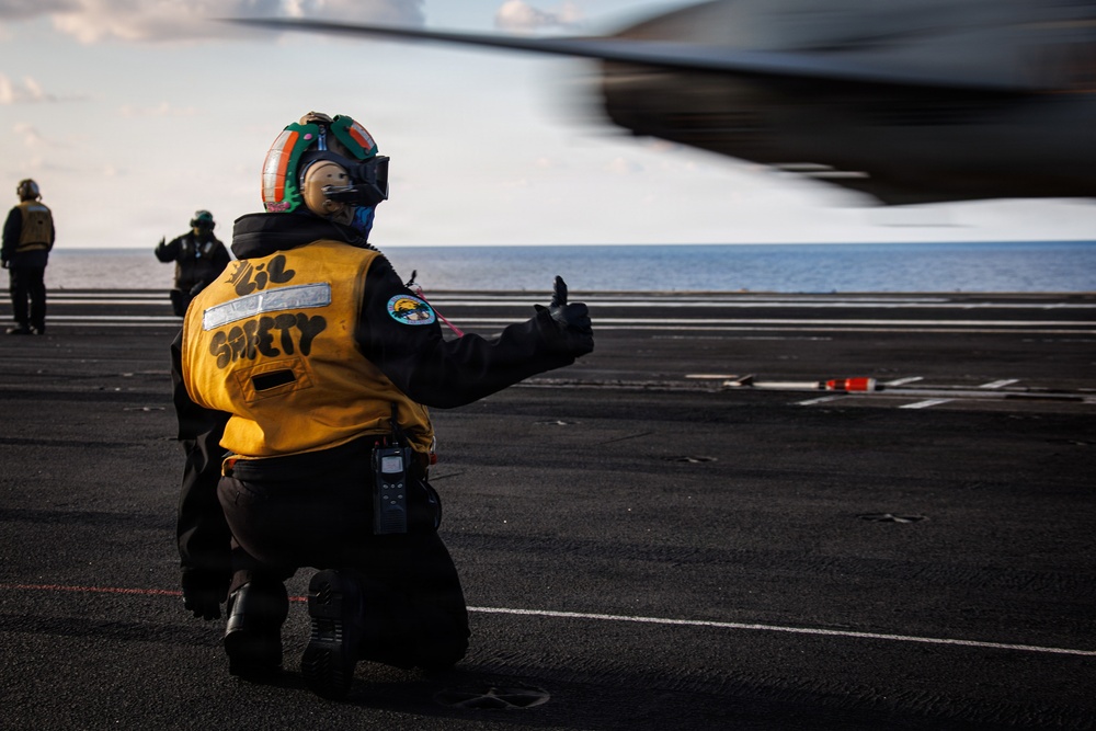 USS Gerald R. Ford  Conducts Operations in Support of Operation Epic Fury