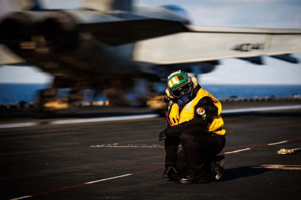 USS Gerald R. Ford  Conducts Operations in Support of Operation Epic Fury