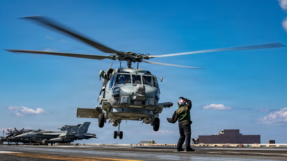 USS Gerald R. Ford  Conducts Operations in Support of Operation Epic Fury