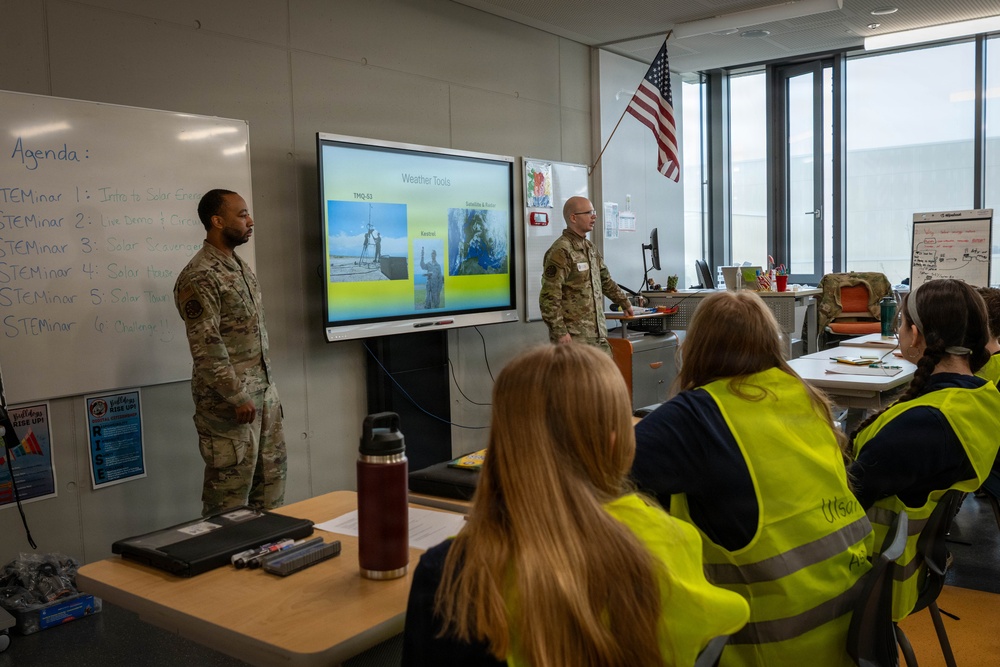 Spangdahlem airmen power up STEMposium with green energy focus