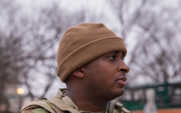 Mississippi National Guard Soldiers patrol in Washington, D.C.