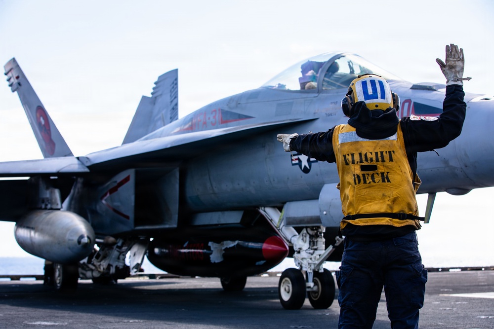 USS Gerald R. Ford  Conducts Operations in Support of Operation Epic Fury