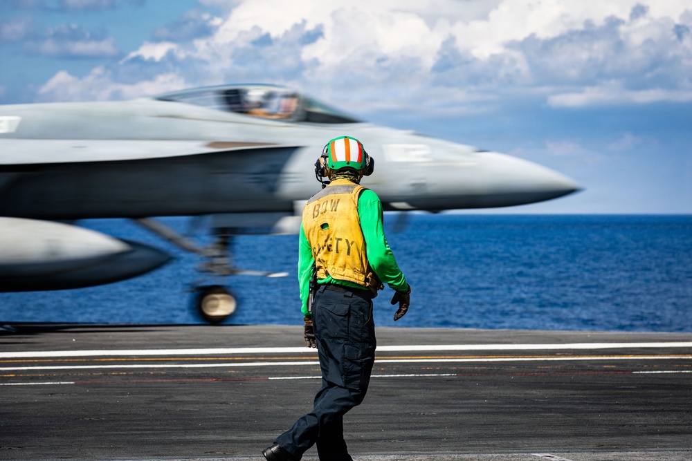 USS Gerald R. Ford  Conducts Operations in Support of Operation Epic Fury