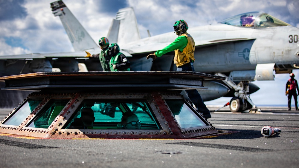 USS Gerald R. Ford  Conducts Operations in Support of Operation Epic Fury