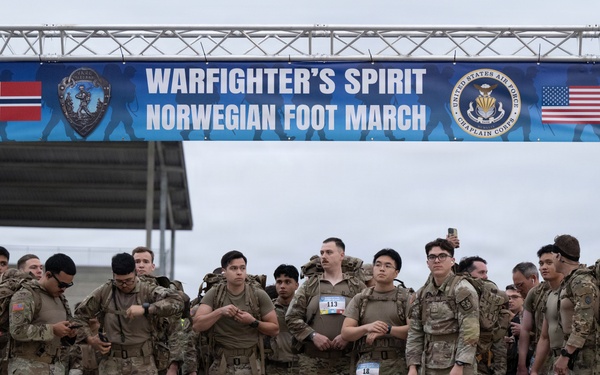 Lackland hosts Norwegian Foot March