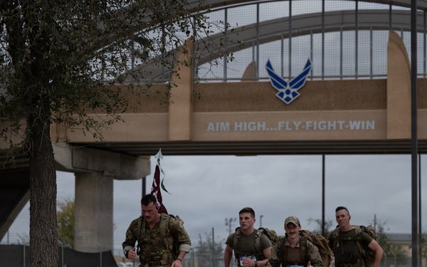 Lackland hosts Norwegian Foot March