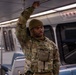 Mississippi National Guard Soldiers patrol in the Washington Metro