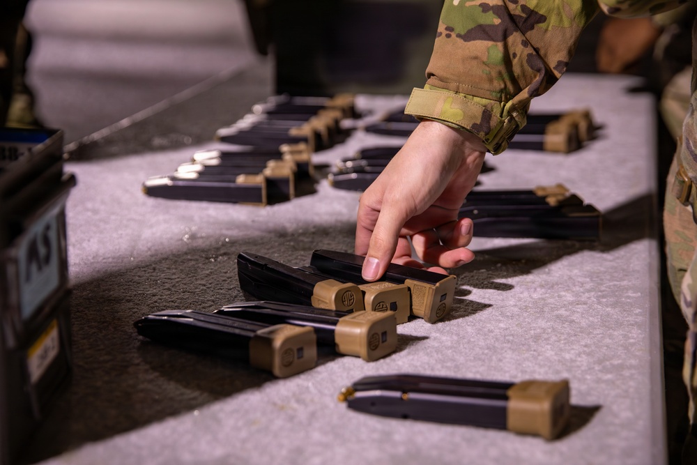 Mississippi National Guard Soldiers return from patrol in Washington, D.C.