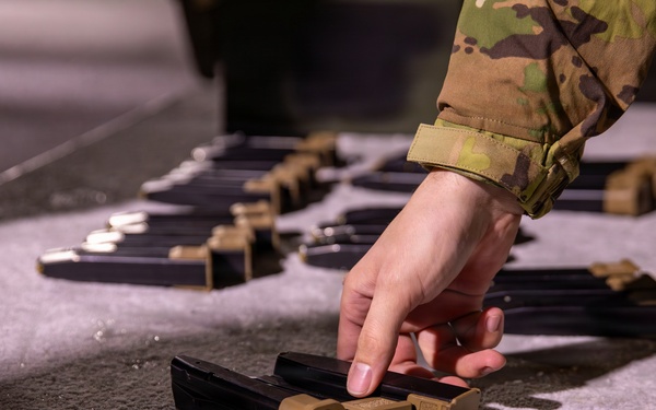 Mississippi National Guard Soldiers return from patrol in Washington, D.C.