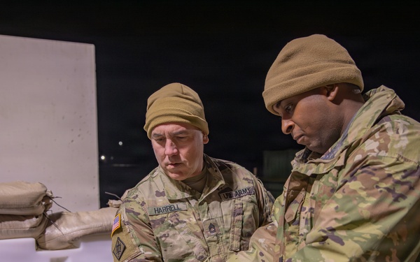Mississippi National Guard Soldiers return from patrol in Washington, D.C.
