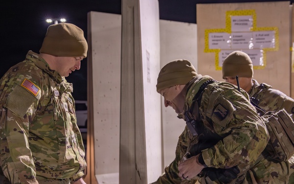 Mississippi National Guard Soldiers return from patrol in Washington, D.C.