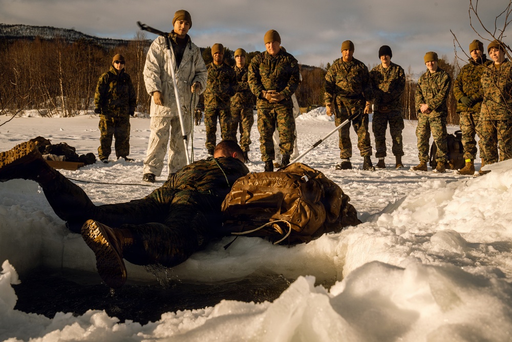 CORE26 | U.S. Marines conduct Cold Water Survival Training