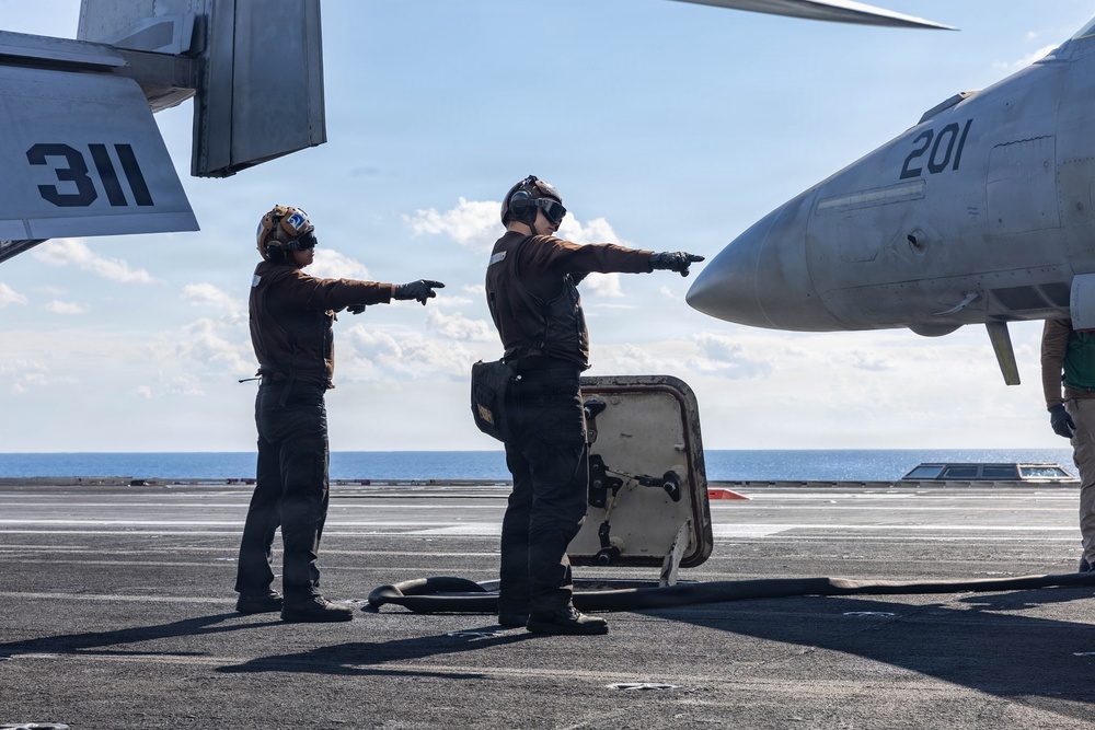 USS Gerald R. Ford Conducts Operations in Support of Operation Epic Fury