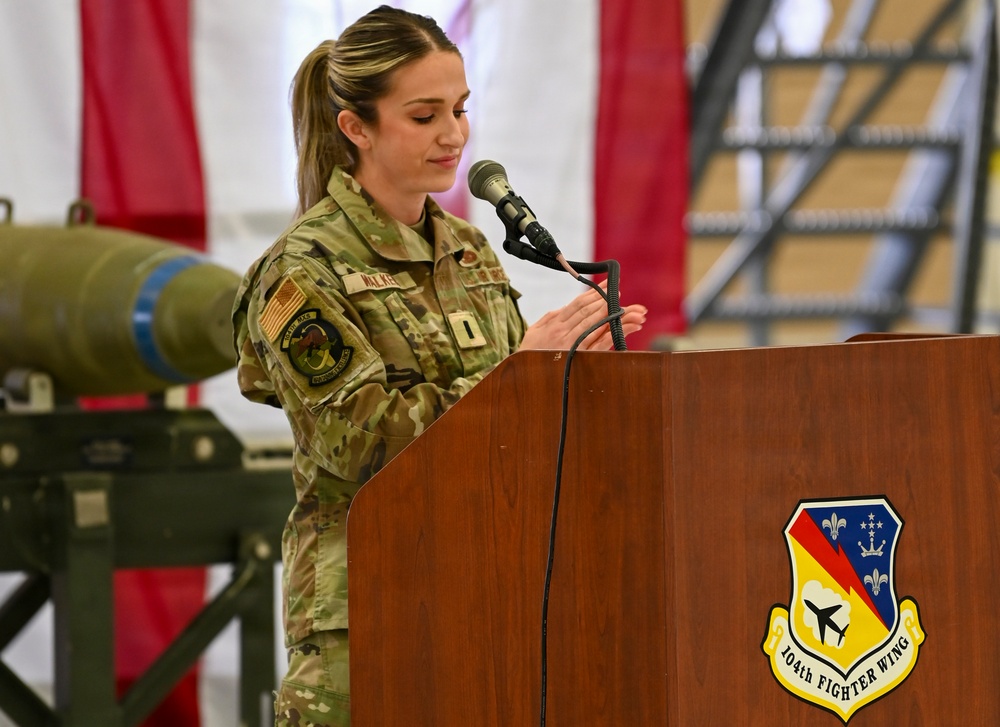 104th Fighter Wing promotes Rizzo to Chief