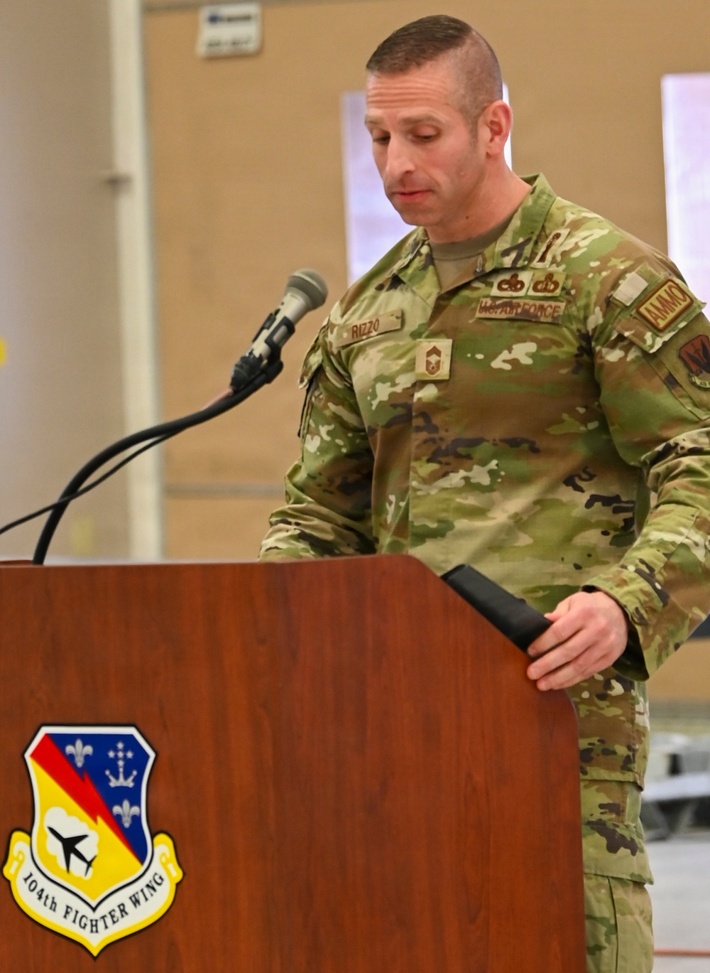 104th Fighter Wing promotes Rizzo to Chief