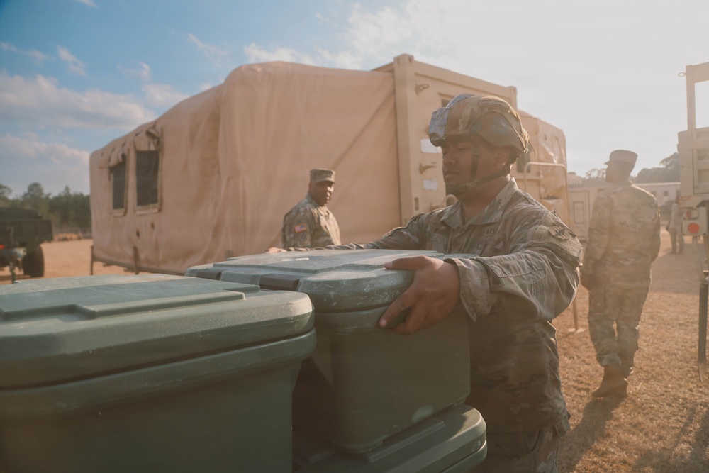 3rd Special Forces Group (Airborne) Soldier compete in the U.S. Army’s Philip A. Connelly Culinary Competition