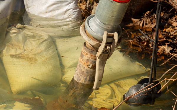 U.S. Army Corps of Engineers responds to Potomac Interceptor collapse