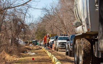 U.S. Army Corps of Engineers responds to Potomac Interceptor collapse
