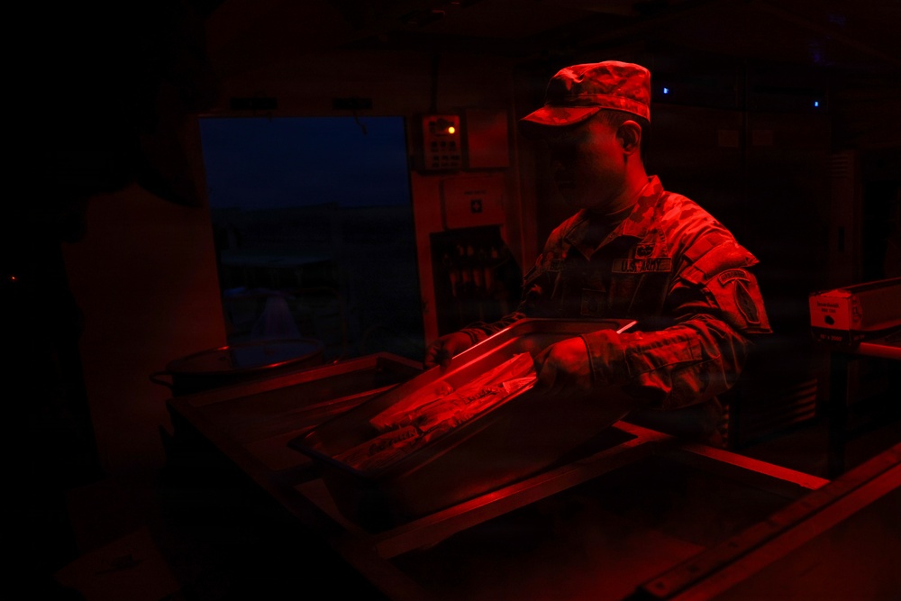 3rd Special Forces Group (Airborne) Soldier compete in the U.S. Army’s Philip A. Connelly Culinary Competition