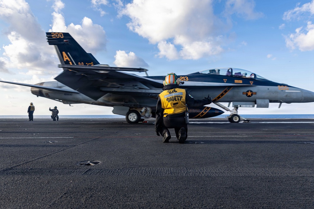 USS Gerald R. Ford  Conducts Operations in Support of Operation Epic Fury