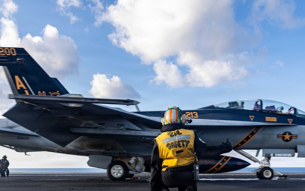 USS Gerald R. Ford  Conducts Operations in Support of Operation Epic Fury