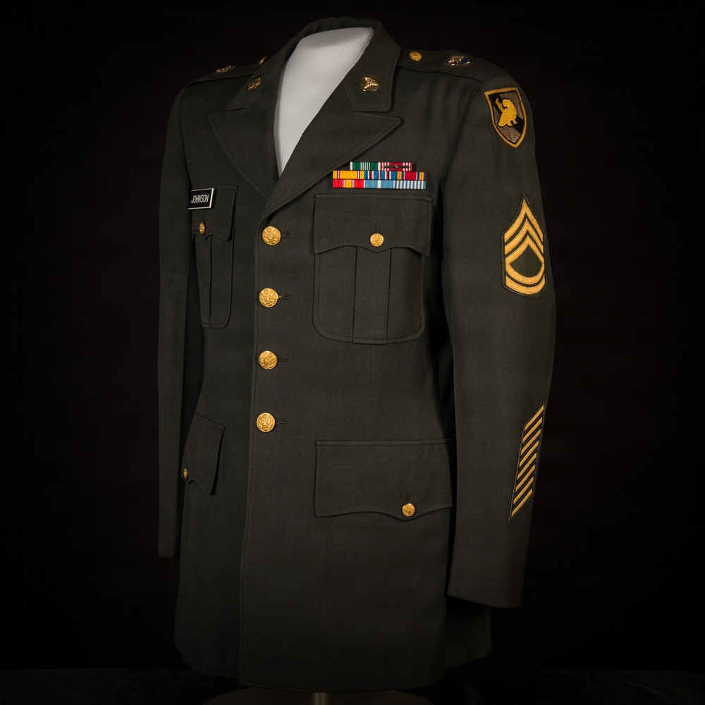 SFC Robert P. Johnson, Cadet Equestrian Trainer, 9th and 10th Cavalry Regiments, USMA Veterinary Detachment, 1937-1963.