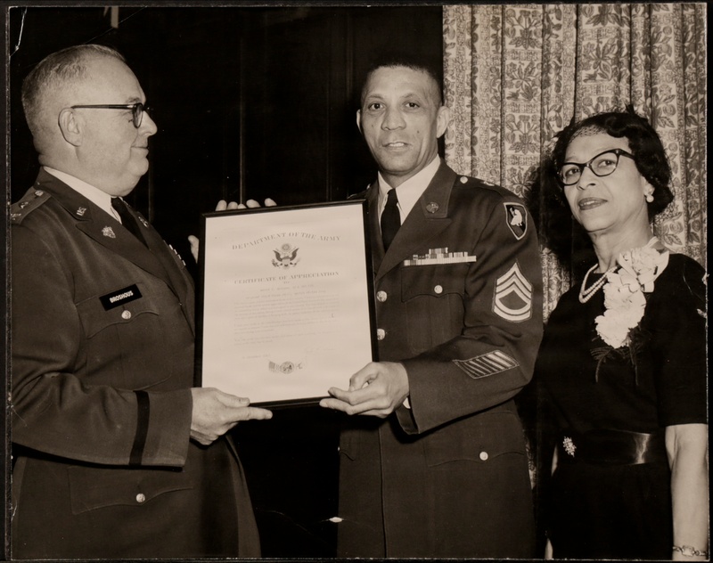 SFC Robert P. Johnson, Cadet Equestrian Trainer, 9th and 10th Cavalry Regiments, USMA Veterinary Detachment, 1937-1963.