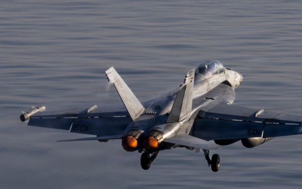 USS Abraham Lincoln (CVN 72) Conducts Flight Ops in Support of Operation Epic Fury