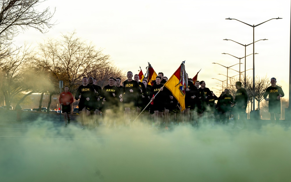 1AD kicks off Torch week, builds morale through division run