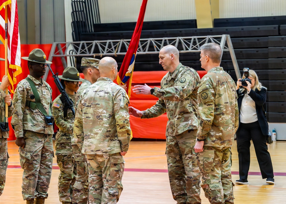 Air Defense Artillery CSM Change of Responsibility Ceremony