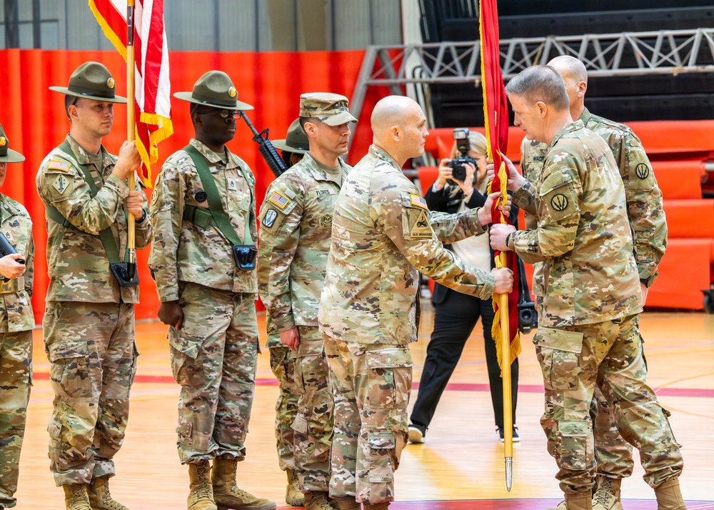 Air Defense Artillery CSM Change of Responsibility Ceremony