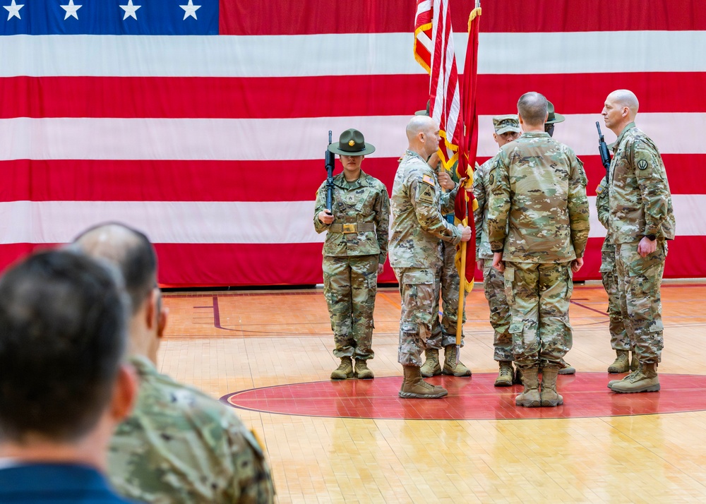 Air Defense Artillery CSM Change of Responsibility Ceremony