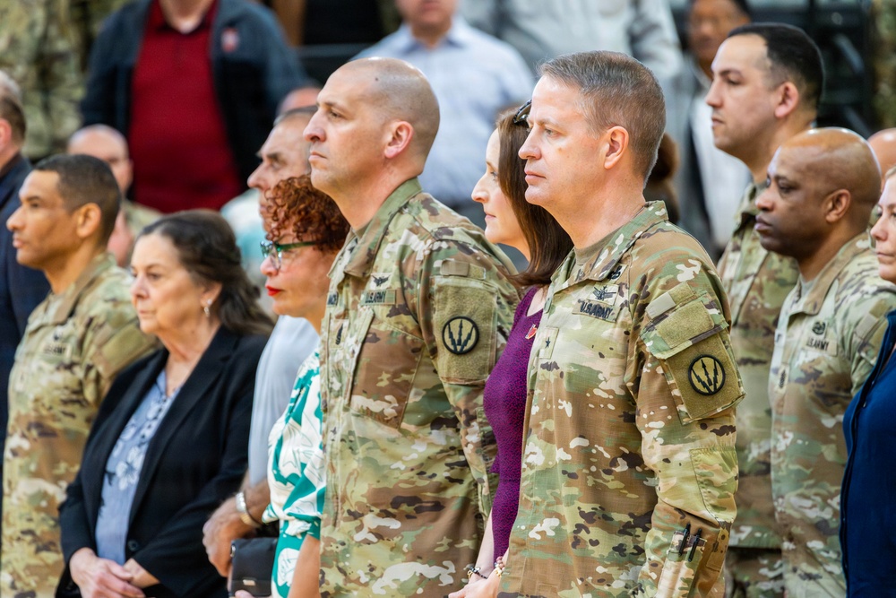 Air Defense Artillery CSM Change of Responsibility Ceremony