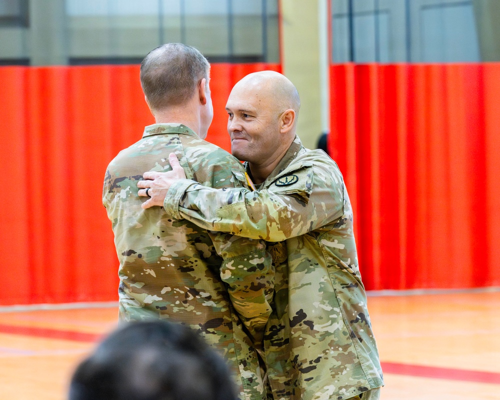 Air Defense Artillery CSM Change of Responsibility Ceremony