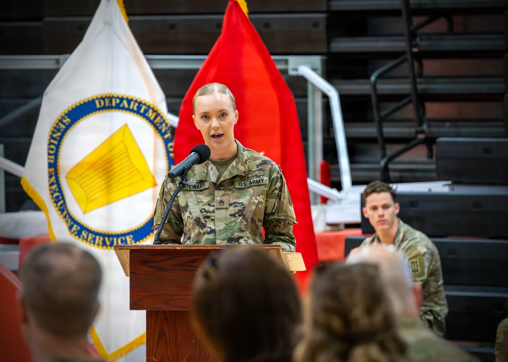 Air Defense Artillery CSM Change of Responsibility Ceremony