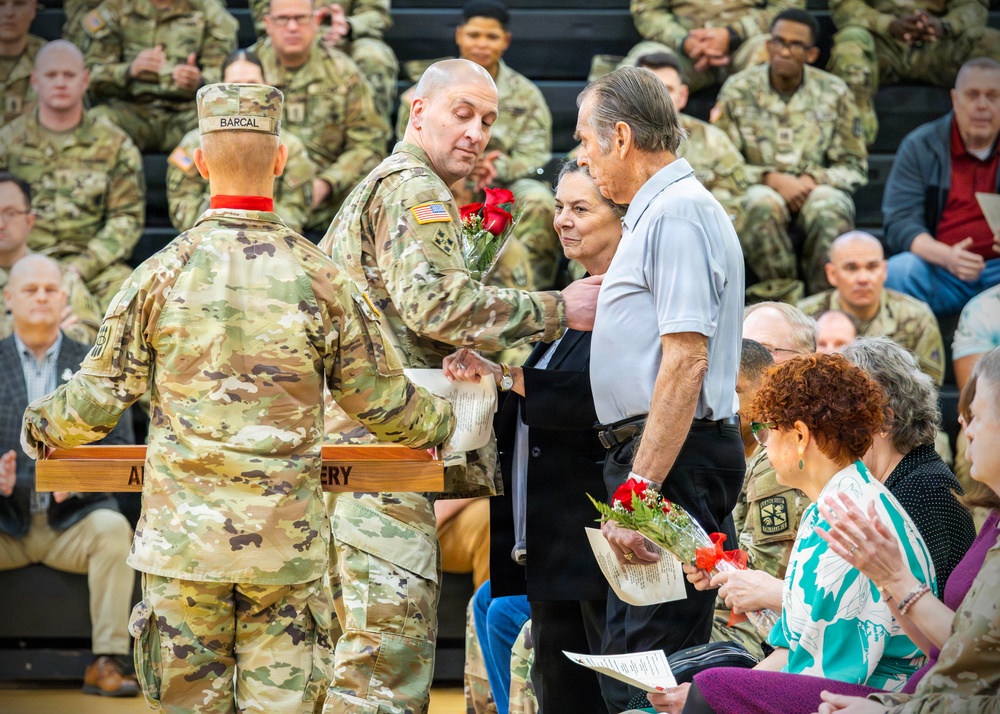 Air Defense Artillery CSM Change of Responsibility Ceremony