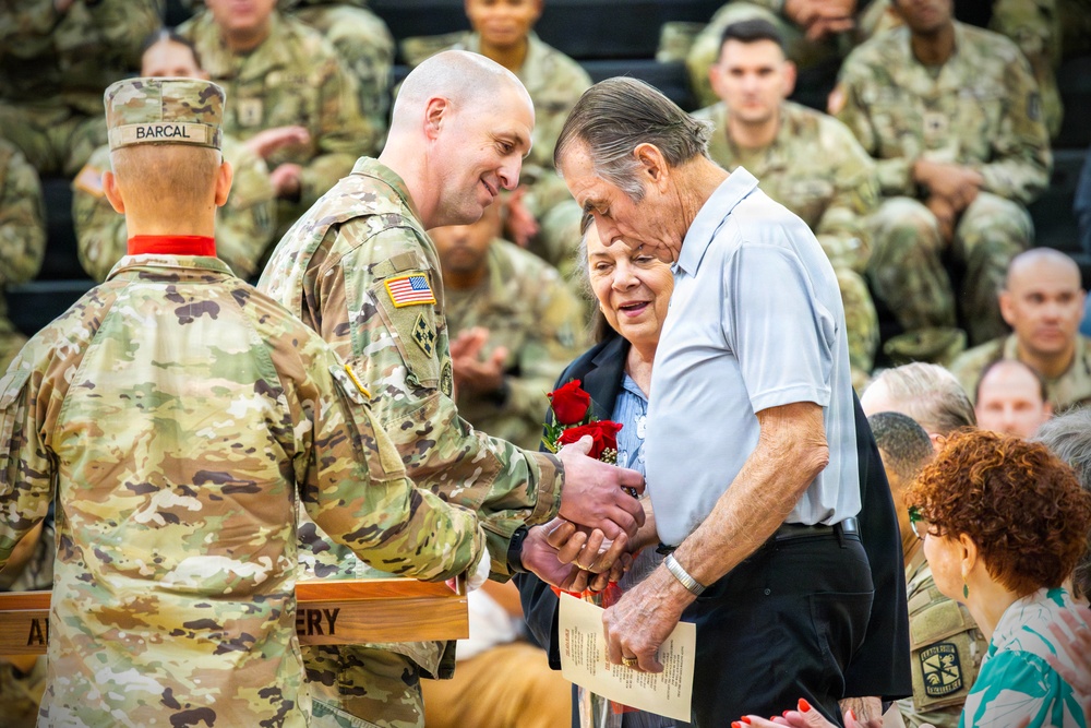 Air Defense Artillery CSM Change of Responsibility Ceremony