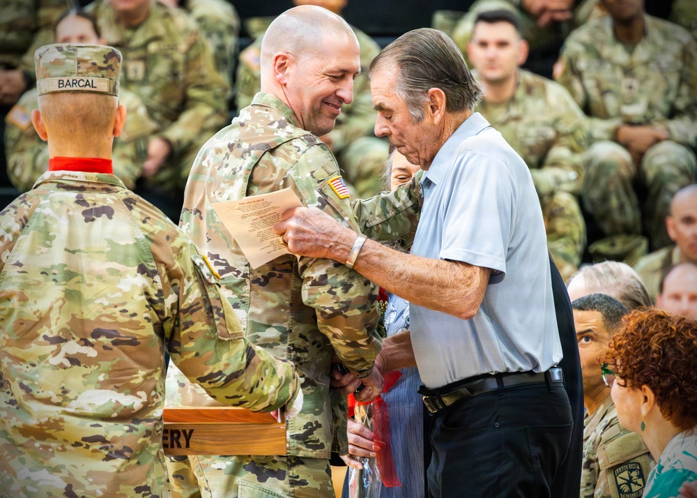 Air Defense Artillery CSM Change of Responsibility Ceremony